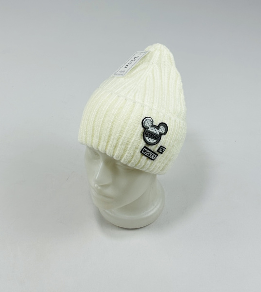 Шапка Вито Микки (молочный)